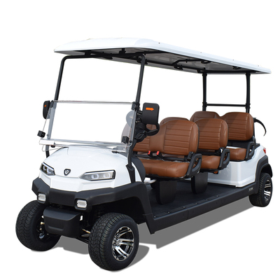 6 seater utility golf cart Z6 white